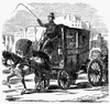 Horse Carriage, 1853. /Nwood Engraving, English, 1853. Poster Print by Granger Collection - Item # VARGRC0099048