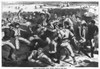 Football: Soldiers, 1865. /N'Holiday In Camp - Soldiers Playing Foot-Ball.' Wood Engraving After A Sketch By Winslow Homer, 1865. Poster Print by Granger Collection - Item # VARGRC0131083