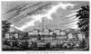 Virginia: College, 1856. /Nwashington College (Present Day Washington And Lee University) In Lexington, Virginia. Wood Engraving, American, 1856. Poster Print by Granger Collection - Item # VARGRC0131811