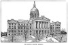 Georgia: Atlanta. /Nthe State Capitol Building At Atlanta. Wood Engraving, American, 19Th Century. Poster Print by Granger Collection - Item # VARGRC0082429