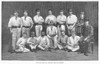 Cricket Team, 1884. /Nthe Philadelphia Cricket Team In London. Wood Engraving, English, 1884. Poster Print by Granger Collection - Item # VARGRC0101306