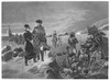 Washington: Valley Forge. /Ngeneral George Washington With Marquis De Lafayette At Valley Forge, 1777. Steel Engraving, 19Th Century. Poster Print by Granger Collection - Item # VARGRC0005831