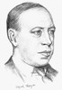 Alfred Noyes (1880-1958). /Nenglish Poet. Drawing, 1928, By Frank E. Slater. Poster Print by Granger Collection - Item # VARGRC0036889