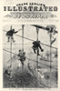 Brooklyn Bridge, 1883. /Nconstruction Workers Lashing The Stays On The Brooklyn Bridge. Front Page Of Frank Leslie'S Illustrated Newspaper, 28 April 1883. Poster Print by Granger Collection - Item # VARGRC0116849