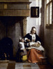 Hooch: Woman & Apples. /Na Woman Peeling Apples. By Pieter De Hooch (1629-1683). Poster Print by Granger Collection - Item # VARGRC0049822