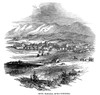 California: Santa Barbara. /Nview Of Santa Barbara, California. Engraving, American, 1846. Poster Print by Granger Collection - Item # VARGRC0265308