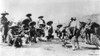 Mexican Revolution, 1911. /Nrebel Forces Taking Part In The Battle Of Ciudad Juarez During The Mexican Revolution Having Lunch In Camp, April-May 1911. Poster Print by Granger Collection - Item # VARGRC0123451