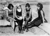 Atlantic City: Women. /Nfour New York Bathing Beauties At The Carnival In Atlantic City, New Jersey. Photograph, C1922. Poster Print by Granger Collection - Item # VARGRC0119325