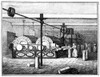 Textile Mill, C1840. /Nthe Carding Room In A New England Cotton Textile Mill. Lithograph, C1840. Poster Print by Granger Collection - Item # VARGRC0012275