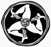 Greece: Triskelion. /Nthe Greek Symbol Of Victory And Progress. Poster Print by Granger Collection - Item # VARGRC0079788