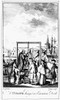 Execution Of Pirate, 1724. /Na Pirate Hanged At Execution Dock, London, England. Copper Engraving, English, 1724. Poster Print by Granger Collection - Item # VARGRC0003325