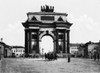 Moscow: Triumphal Arch./Nthe Russian Poklonnaya Gora Was Built In Wood In 1814, Moscow, Russia. Photograph, C1890-1900. Poster Print by Granger Collection - Item # VARGRC0118695