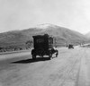 Rural Highway, 1939. /Nmigrant Workers Traveling On U.S. Highway 99 Between Imperial And San Joaquin Valleys In Kern County, California. Photograph By Dorothea Lange, February 1939. Poster Print by Granger Collection - Item # VARGRC0123768