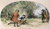 Hamilton-Burr Duel, 1804. /Nalexander Hamilton Lying Mortally Wounded After His Duel With Aaron Burr At Weehawken, New Jersey, On 11 July 1804. Drawing, 19Th Century. Poster Print by Granger Collection - Item # VARGRC0008239