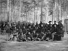 Civil War: Dramatic Club. /Nessayons Dramatic Club, A Group Of The United States Engineer Battalion In Petersburg, Virginia. Photograph By Timothy H O'Sullivan, August 1864. Poster Print by Granger Collection - Item # VARGRC0409157