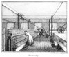 Textile Manufacture, C1836. /Nmule Spinning. Interior View Of A New England Cotton Manufactures Mill. Lithograph, C1836. Poster Print by Granger Collection - Item # VARGRC0012277