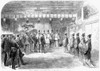 English In Japan, 1867. /Nthe Reception In Osaka Of The British Minister, Sir Harry Smith Parkes, By Hitotsubashi, Last Shogun Of Japan. Wood Engraving From An English Newspaper Of 1867. Poster Print by Granger Collection - Item # VARGRC0087060 English In Japan, 1867. /Nthe Reception In Osaka Of The British Minister, Sir Harry Smith Parkes, By Hitotsubashi, Last Shogun Of Japan. Wood Engraving From An English Newspaper Of 1867. Poster Print by Granger Collection - Item # VARGRC0087060