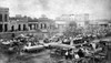 San Antonio: Market, 1890. /Nmarket Day In San Antonio, Texas, 1890S. Poster Print by Granger Collection - Item # VARGRC0118296