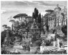 Ancient Roman Villa. /Nroman Villa Of The Imperial Period. Line Engraving, Late 19Th Century. Poster Print by Granger Collection - Item # VARGRC0066040