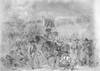 Civil War: Antietam, 1862. /Nantietam Campaign. 1St Virginia Cavalry At A Halt. Pencil Drawing, 1862, By Alfred R. Waud. Poster Print by Granger Collection - Item # VARGRC0059446