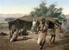 Holy Land: Bedouins, C1895. /Na Group Of Bedouins Outside Their Tent. Photochrome, C1895. Poster Print by Granger Collection - Item # VARGRC0130786