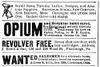 Opium Addiction, 1878. /Nadvertisement For A Mail Order 'Cure' For Opium And Morphine Addiction From An American Newspaper Of 1878. Poster Print by Granger Collection - Item # VARGRC0013420