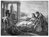 Virgil: 'The Aeneid'. /Naeneas Relating His Story To Dido. Line Engraving, Late 19Th Century, After The Painting, C1815, By Pierre-Narcisse Gu_Rin. Poster Print by Granger Collection - Item # VARGRC0013538