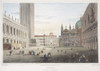 Venice, 1820. /Na View Of The Piazzetta Di San Marco In Venice, Italy. Steel Engraving, English, 1820, After A Drawing By Elizabeth Batty. Poster Print by Granger Collection - Item # VARGRC0045590