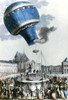 Montgolfier Balloon. /Nascent At Versailles On Sept. 19, 1783, Of A Montgolfier Balloon With A Sheep, Duck, And Rooster. Poster Print by Granger Collection - Item # VARGRC0021338