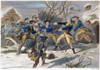 Mutiny: Anthony Wayne 1781. /Nanthony Wayne Attempting To Quell The Mutiny Of Pennsylvania Troops On New Year'S Day, 1781: Colored Engraving, 19Th Century. Poster Print by Granger Collection - Item # VARGRC0011251