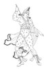 Amazon. /Nan Amazon Warrior In Leopard Skin. Line Drawing After An Ancient Greek Vase Painting. Poster Print by Granger Collection - Item # VARGRC0269041