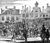 Charles Ii (1630-1685). /Nking Of Great Britain And Ireland, 1660-1685. The Entry Of King Charles Ii Into London On 29 May 1660. Contemporary Dutch Line Engraving. Poster Print by Granger Collection - Item # VARGRC0003235