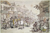 Rowlandson: Rag Fair, 1784. /N'Rag Fair. Rosemary Lane.' Watercolor By Thomas Rowlandson, 1784. Poster Print by Granger Collection - Item # VARGRC0116589