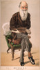 Charles Darwin (1809-1882). /Nenglish Naturalist. English Caricature Lithograph, 1871. Poster Print by Granger Collection - Item # VARGRC0009811