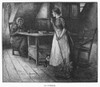 Canada: Daily Life, 1883. /Ninterior Of A Home In Rural Canada. Engraving, 1883. Poster Print by Granger Collection - Item # VARGRC0094414
