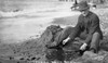 Alaska: Mining, C1915. /Na Prospector Panning For Gold In Nome, Alaska. Photograph, C1915. Poster Print by Granger Collection - Item # VARGRC0266512
