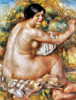 Renoir: Bather, 1912. /Npierre Auguste Renoir: Bather Drying Her Arm. Oil On Canvas, 1912. Poster Print by Granger Collection - Item # VARGRC0025299