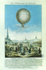 Montgolfier Balloon. /Nfirst Public Montgolfier Balloon Ascent At Annonay, France, On June 4, 1783. Poster Print by Granger Collection - Item # VARGRC0020358