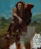 Courbet: Mad With Fear. /N'The Man Made Mad With Fear.' Oil On Canvas, Gustave Courbet, C1844. Poster Print by Granger Collection - Item # VARGRC0433842
