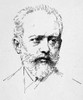 Peter Ilich Tchaikovsky /N(1840-1893). Russian Composer. Etching. Poster Print by Granger Collection - Item # VARGRC0048760
