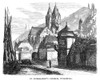 Germany: Wurzburg, 1870. /Nchurch Of St. Burkhardt In Wurzburg, Germany. Engraving, American, 1870. Poster Print by Granger Collection - Item # VARGRC0266159