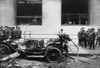 Wall Street Bombing, 1920. /Npolice Officers Standing Near A Wrecked Car, After The Wall Street Terrorist Bombing On 16 September 1920. Poster Print by Granger Collection - Item # VARGRC0120634