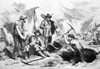 California Gold Rush, 1856. /Ncalifornia Gold Miners. Wood Engraving From An American Newspaper Of 1856. Poster Print by Granger Collection - Item # VARGRC0013866