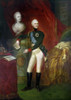 Alexander I (1777-1825). /Nczar Of Russia, 1801-1825. Portrait Beside A Bust Of Catherine The Great. Painting, 19Th Century. Poster Print by Granger Collection - Item # VARGRC0127334