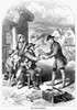 Bookseller, 19Th Century. /Nan Itinerant Bookseller. 19Th Century Wood Engraving. Poster Print by Granger Collection - Item # VARGRC0092128