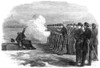 Civil War: Deserter, 1862. /Nthe Execution Of A Union Deserter By Firing Squad In The Federal Camp At Alexandria, Virginia: Wood Engraving From An American Newspaper Of 1862. Poster Print by Granger Collection - Item # VARGRC0029236