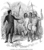 Kamehameha Iii (1813-1854). /Nking Of Hawaiian Islands, 1825-1854. 'Kamehameha, King Of The Sandwich Islands, In Council.' Wood Engraving, 1844. Poster Print by Granger Collection - Item # VARGRC0069236