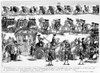 Marie Antoinette (1755-1793)./Nqueen Of France, 1774-1792. Marie Antoinette Arriving At Versailles In 1770. Contemporary Line Engraving. Poster Print by Granger Collection - Item # VARGRC0127276