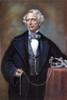 Samuel Morse (1791-1872) /Nwith His Telegraph. Mezzotint By John Sartain. Poster Print by Granger Collection - Item # VARGRC0008147