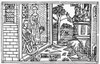 David And Bathsheba. /Nking David Watches Bathsheba Bathe (2 Samuel 11: 2). Woodcut From The Cologne Bible, 1478-80. Poster Print by Granger Collection - Item # VARGRC0054735